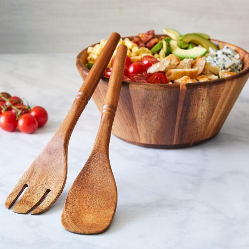 Acacia Wood Bowl — 22