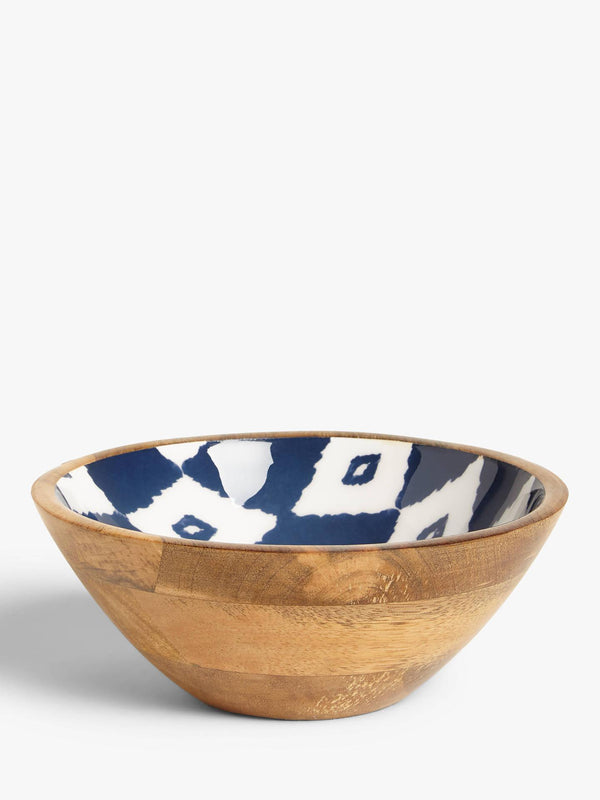 Mango Wood Printed Bowl — 28