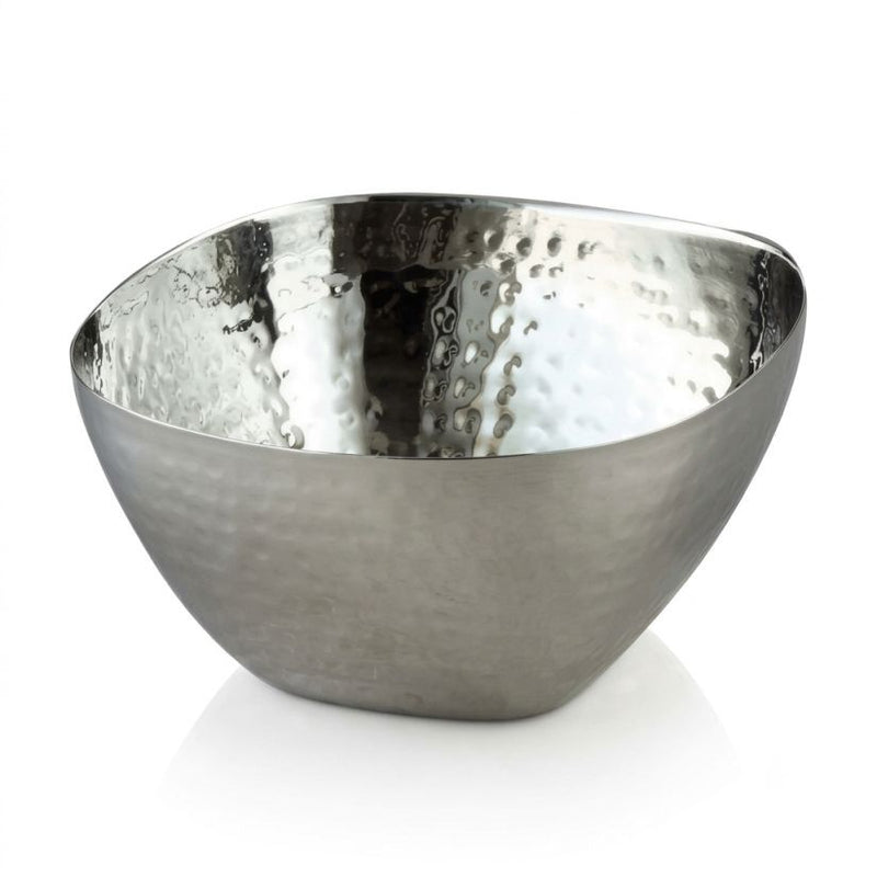 Hammered Stainless Steel Bowl — 58