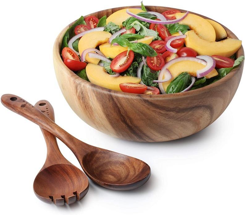 Acacia Wood Bowl — 8